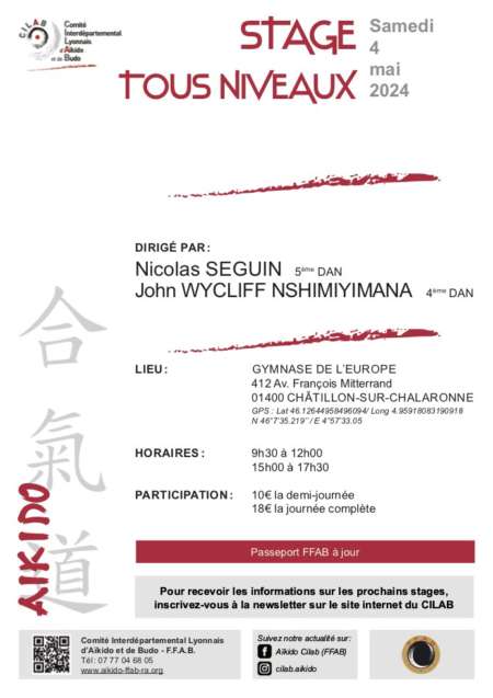 2024-05-04-Stage AIKIDO tous niveaux-Chatillon-Seguin-Wycliff Nshimiyimana